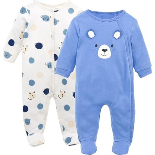 SAILEROAD 2pcs/bag Infantil Toddler Newborn Baby Boy Baby Girls Unisex Kids Romper Fashion Cotton Outfit Clothing Set Warm Suits