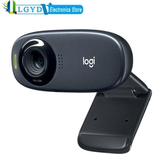 Logitech HD Webcam C310 Easy and Clear HD 720p Video Call Noise Reduction Webcam Support Online Skype QQ Video