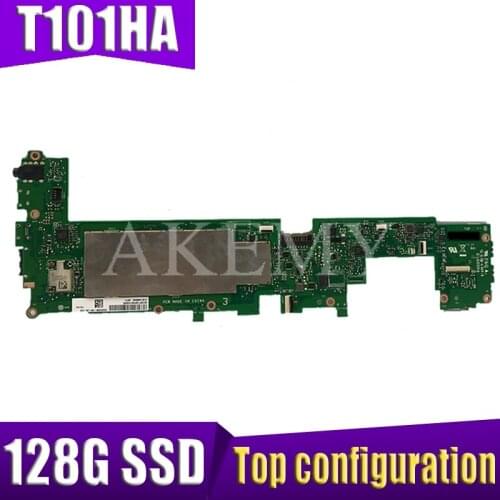 Akemy T101HA For ASUS Transformer Book T101HA T101H T101 Laotop Mainboard T101HA Motherboard W/ 2G RAM 128G SSD