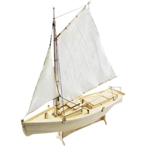 DIY 1:30 embling Building Kits Ship Model Wooden Sailboat Toys Sailing Model embled Wooden Kit