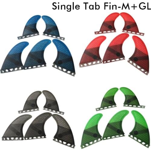 Surf Future Fin K2.1 Surfboard Fins Fiberglass Honeycomb Tri-Quad Fins Quilhas Thruster 5 fin Set