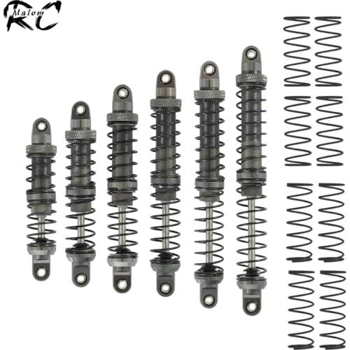 Dual Spring 70mm 80mm 90mm 100mm 110mm 120mm Metal Shock Absorber for 1/10 RC Crawler Car Axial SCX10 90046 AXI03007 TRX-6 TRX-4
