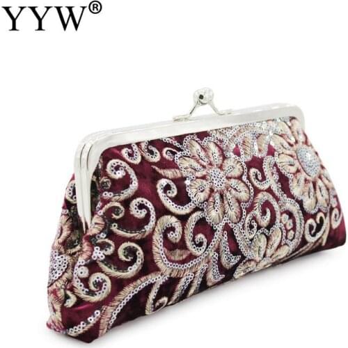 Women Evening Clutch Bag Fashion Sequin Clutch Female Crystal Day Clutch Wedding Purse Party Banquet Hot Sale Black Clutches