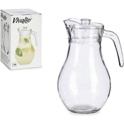 Jug Vivalto Transparent (14 x 24 x 17 cm) (15 x 24,5 x 15 cm)