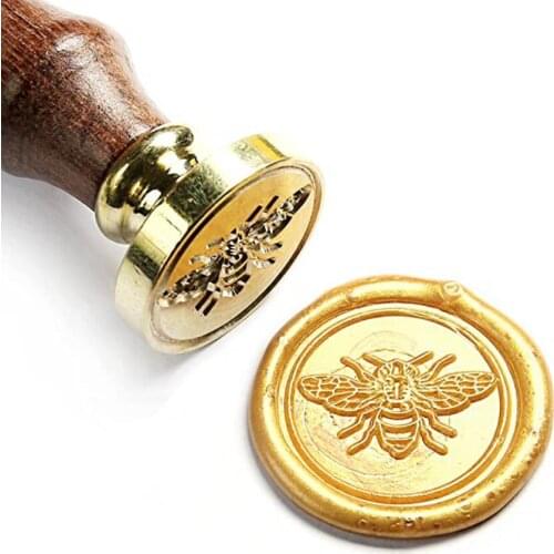 Cute Honey Bee Wax Seal Stamp- Great for Decoration of Envelopes, Thank You Cards, Invitations, Letter Sealing Gift Wrapping