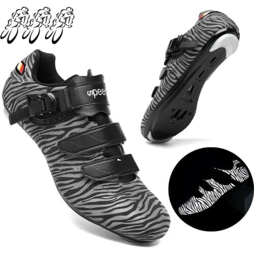 Professional Road Cycling Shoes Men Scarpe Da Ciclismo Mountain Bike Sports Self-Locking Non-Slip Mountain SPD Cycling Shoes