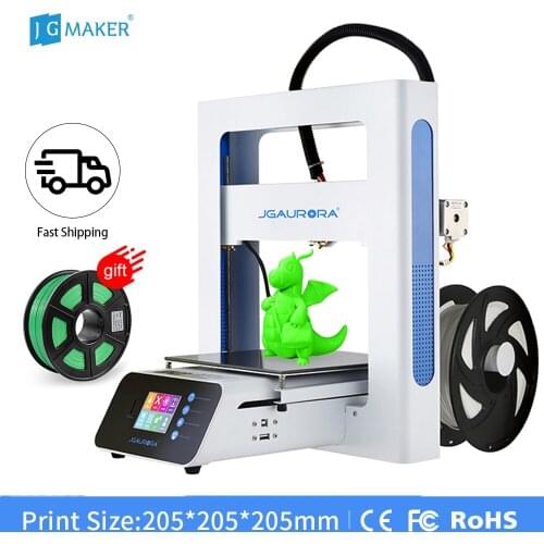 JGMAKER A3S 3D Printer Diy Kit, Fast Assembly, Large Print Size 205x205x205mm, Resume Printing, Filament Sensor,Russia Warehouse
