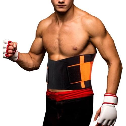 Unisex Gym Fitness Weightlifting Belt Waist Trimmer Belt Lumbar Back Support Adjustable Abdominal Elastic Waist Trainer gym belt