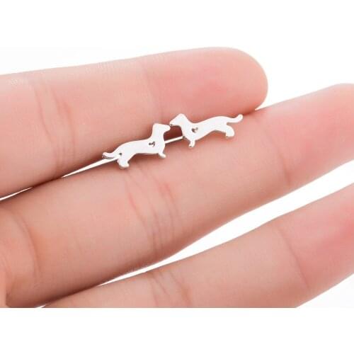 Yiustar Bohemian Dog Earrings for Women Earrings Animal Earings Fashion Jewelry Corky Kpop Earrings Earing boucle d'oreille