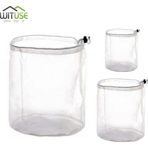 3 size drawstring thicken mesh laundry bag lingerie bra socks protective bags Convenient and clean clothing wash bag