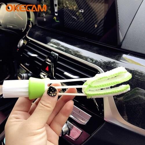 Car Cleaning Brush for Audi A3 8P 8L 8V A4 B6 B8 B7 B5 B9 A6 C5 C6 C7 Q5 Q7 TT 80 100 A1 Q3 A8 A2 A7 S3 R8 Interior Accessories