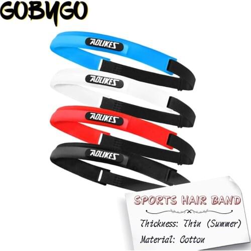 Aolikes Men Women Sports Hair Bands Elastic Pilates Yoga Silicone Guiding Belt Sweat Head Band Headwear Sweatband Gym Protector