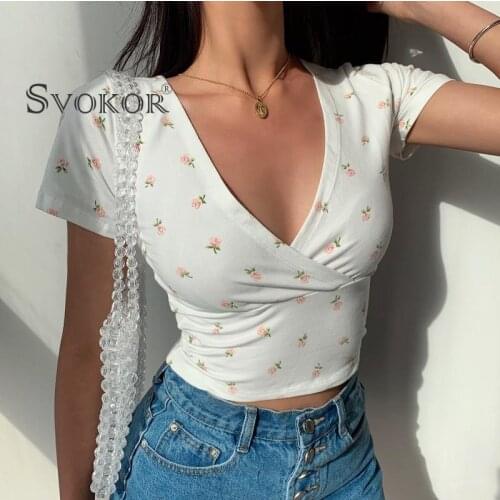 SVOKOR Women's Short T-shirts