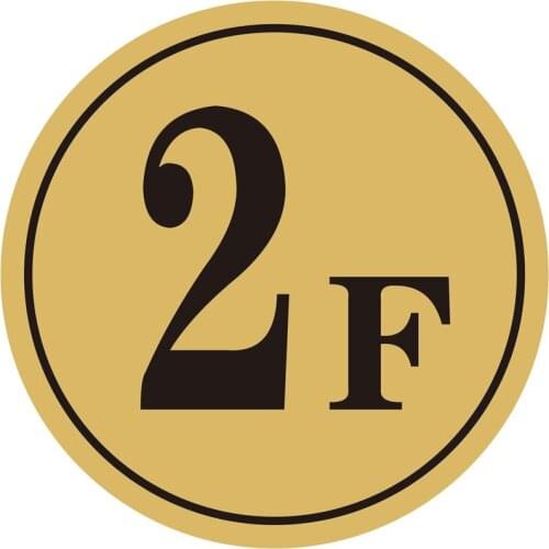 Plate number sign custom department room card two-color board engraving unit card indication signboard