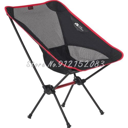 Outdoor Folding Chair Fishing Camping Convenient Folding Stool Beach Back Reclining Chair Nap Artifact