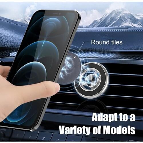 Universal Car Magnetic attraction Stand Car Holder Stand for iPhone12 11 xs pro max xr mini samsung note20 s20 10 Xiaomi huawei