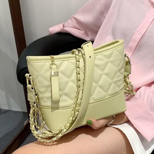 High Quality Women Chain Pu Leather Shoulder Messenger Bag Designer Ladies Purse Handbags Casual Female Crossbody Bags for Women