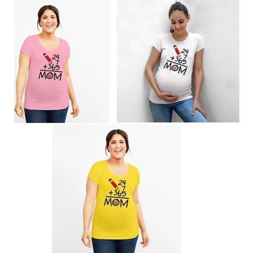 Womens Short Sleeve Shirts and Blouses Womens Summer Loose Mothers Day Letter Printed T-Shirt Casual Tops