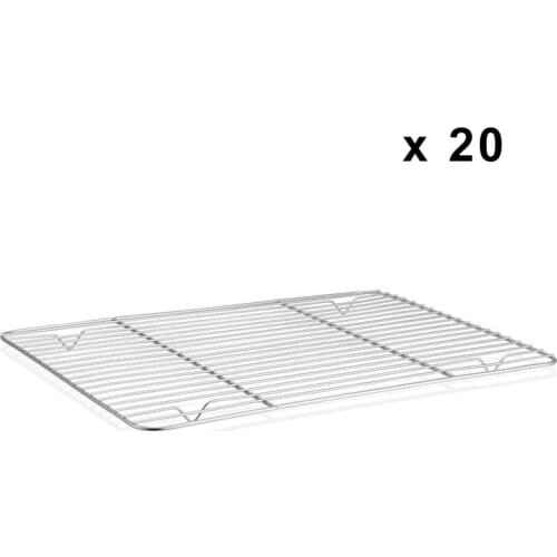 20 Pieces/Lot Stainless steel barbecue rack, Grid rack, Cooling rack Non-stick Chips Sausage BBQ Rack