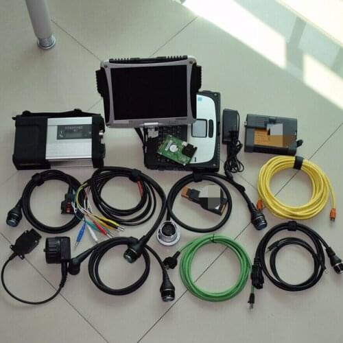 2021-03 newest 2in1 mb star c5 for bmw icom a2 diagnostic with 1tb hdd with car laptop cf19 4gb run fast