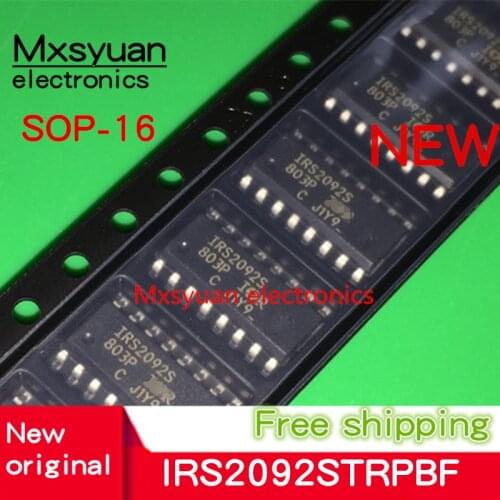 5PCS~50PCS IRS2092STR IRS2092S IRS2092STRPBF IRS2092 SOP16 NEW Original Digital audio amplifier chip In Stock