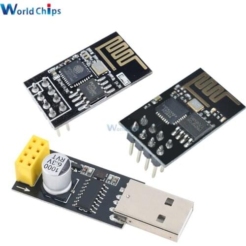 ESP01 Programmer Adapter UART ESP-01 Adaptater ESP8266 CH340G USB to ESP8266 Serial Wireless Wifi Developent Board Module