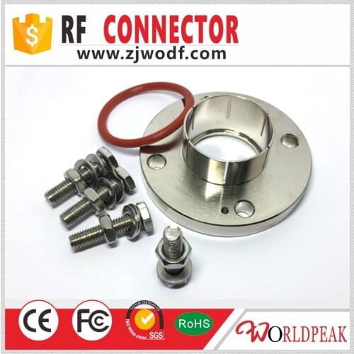 Free shipping 2pcs 1 5/8"EIA Flange Connector For 1-5/8" Rigid Line cable