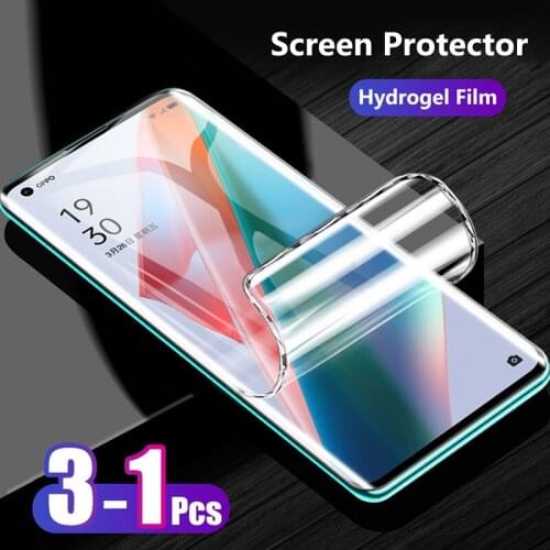 For Oppo Find X3 FindX3 Pro 5G 6.7" Front Slim Full Cover to Edge Soft TPU Hydrogel Film Explosion-proof Screen Protector