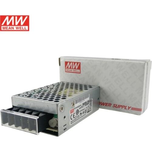 MEAN WELL RS-25-5 25W 5V Switching Power Supply 110V/220V AC to 5V DC 5A Power Unit 5G Viberation Compact Size
