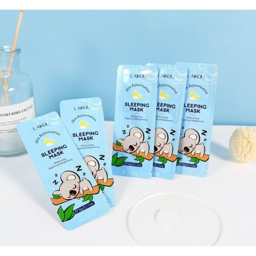 Skin Rejuvenation Moisturizing Sleeping Mask Cream Portable Face Mask Anti Wrinkle Hydrating Nourishing Skin Care 1PCS/5PCS