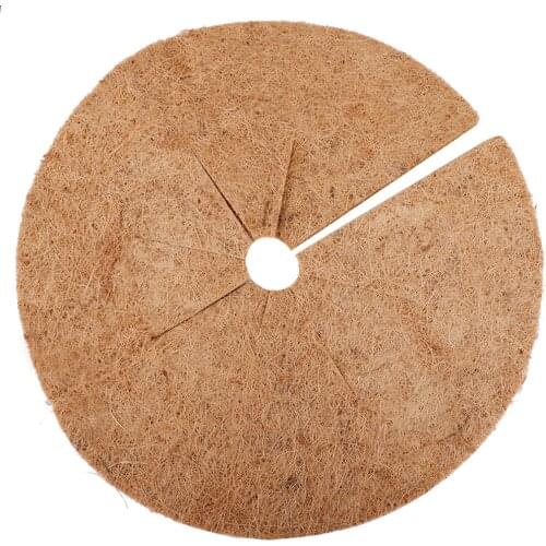 Coconut Fiber Mat Needle Pad Planter Disc Fibers Gardening 30*30cm Balcony Weed Control Outdoor For Garden Tree Mulch Ring