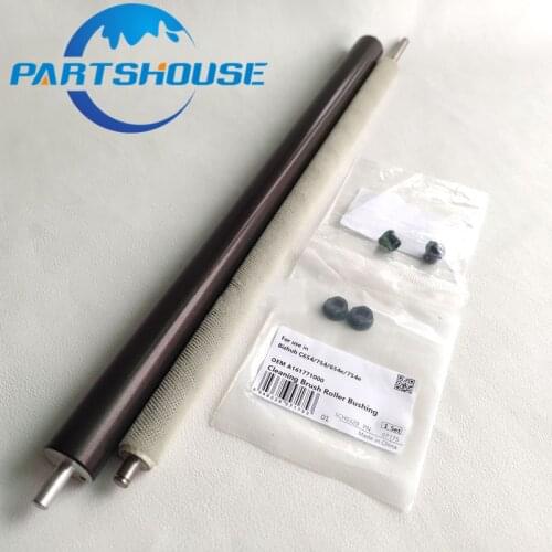 Copier New Fuser Cleaning Roller & Brush Roller A2XK740400 A161771000 For Konica minolta Bizhub C654e 754e C654 C754 C654e C754e