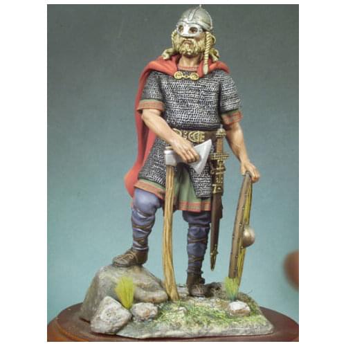 New Unassembled 1/18 90mm ancient stand warrior with BIG base Resin Figure Unpainted Model Kit