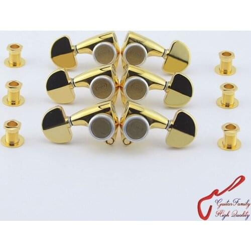 Genuine Original L3+R3 GOTOH SGV510Z-20-MGT Guitar Locking Machine Heads Tuners ( Gold ) MADE IN JAPAN