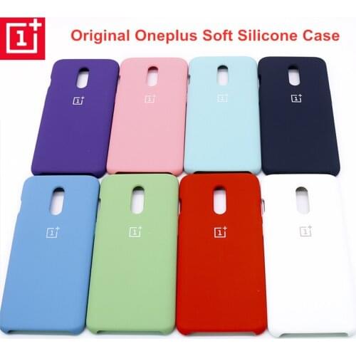 Oneplus 6 6T Case Original Official Silicone Soft Ultra Thin Shockproof Full Protective Cover Oneplus One Plus 7 7T 8 Pro Case