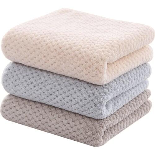Hair Wiping Towel Soft, Absorbent, Unisex, 80% Polyester Fibre + 20% Polyamide . Towel Supplier. Five Colors Can Be Selected