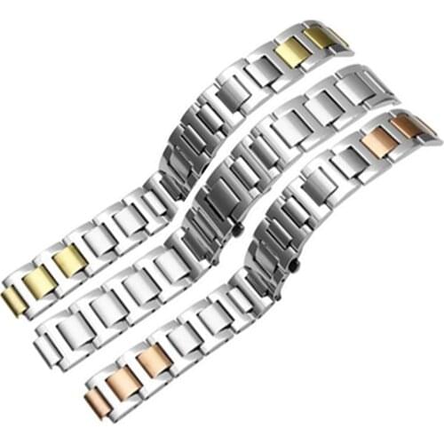 22*14mm 20*12mm 18*11mm 14*9mm 14*8mm Stainless Steel Watchband For 21 Chronoscaph Blue Balloon Watch Strap Band Watchband