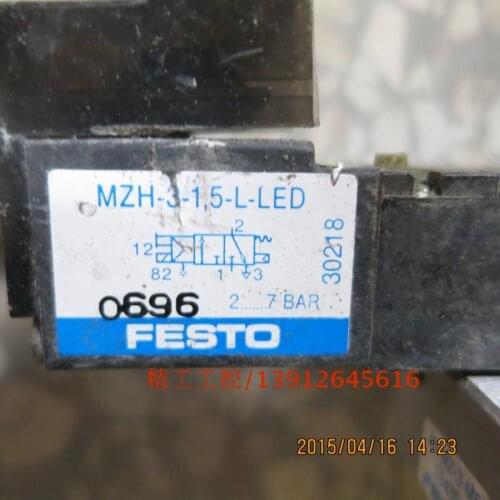 [SA] FESTO genuine original electromagnetic valve MZH-3-1,5-L-LED 30218 spot physical map --3PCS/LOT