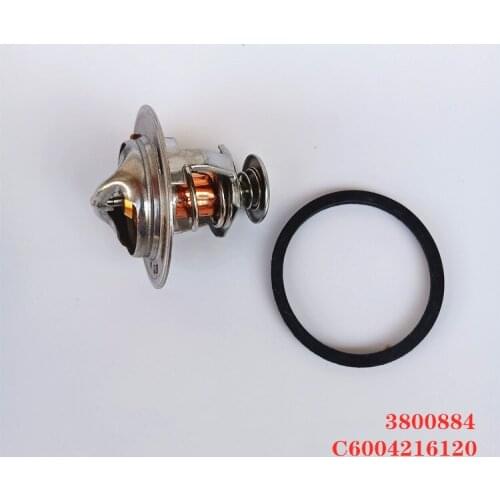 Thermostat 3800884 C6004216120 Fit for Cummin-s Engine B3.3 Excavator 4D95
