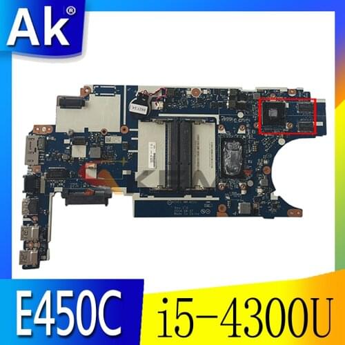 Thinkpad E450 E450C i5-4300U Notebook PC independent video card motherboard. NM-A211.FRU 00HT960 00HT959