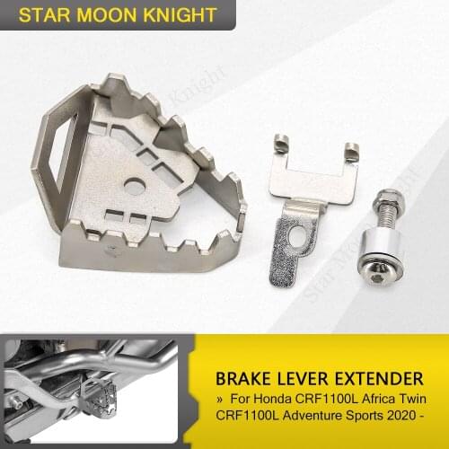 Brake Lever Extension Pedal Step Enlarge Extender For Honda CRF1100L Africa Twin CRF1100L Adventure Sports CRF 1100 L 2020