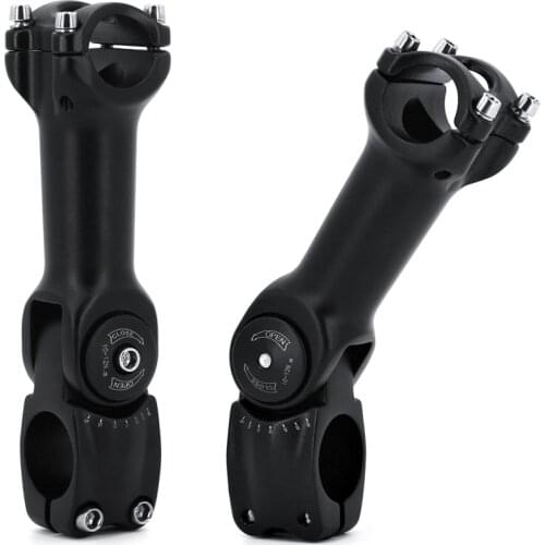 Adjustable Stem 25 4 Bicycle Handlebar Stem 25.4 Ultralight mtb Stem 31.8 90/110/120mm Road Bike Stem Riser Bike Accessories