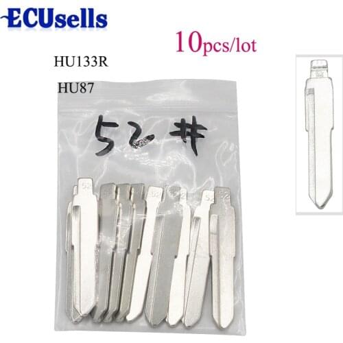 10pcs/lot, KEYDIY Remotes Flip Blade 52# for KD Remote, HU133R HU87 for Suzuki Swift