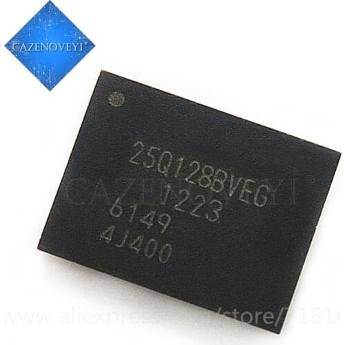 2pcs/lot W25Q256FVEM W25Q128FVEG W25Q64FVIG QFN-8 W25Q128FVEIG QFN8 W25Q128 W25Q64 W25Q256 QFN In Stock