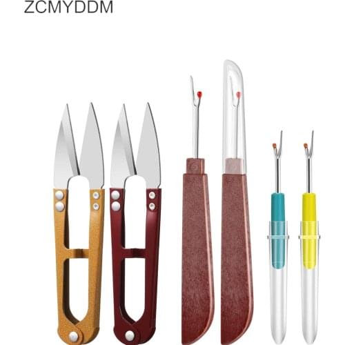 ZCMYDDM 3/5PCS Seam Assortment Handy Stitch Ripper for Stitching Thread Unpicker & Thread Cutter DIY Sewing Needlework Tools