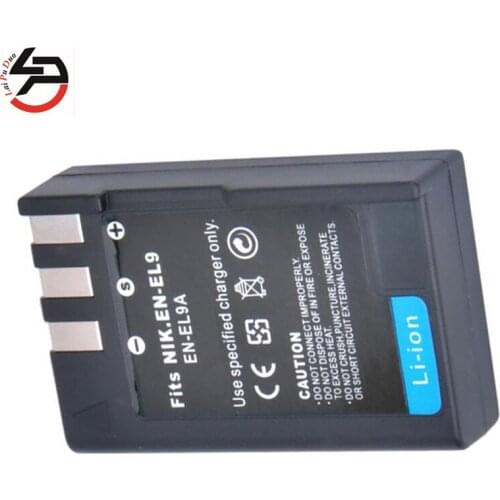 LPD 1300mah 100% brand new Replacement Camera Battery For Nikon EN-EL9A D40 D60 D3000 D5000 D40x