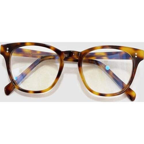 Brand Design Eyeglasses Prescription Square Frame Women Men Acetate Frame Spectacles Myopia Glasses Frame