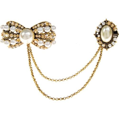 CINDY XIANG Brooches Bow On Clothes