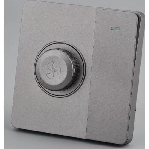 Electric Fan Stepless Knob Speed Control Switch, Ceiling Fan Governor, Light Switch with Speed Control, Switch Control Fan