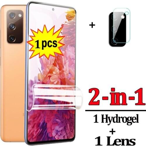 Screen Hydrogel Film for Samsung Galaxy S20 FE Note 20 Ultra Sumsung Note20 S20 Ultra /S21 Ultra 5G Camera Protector